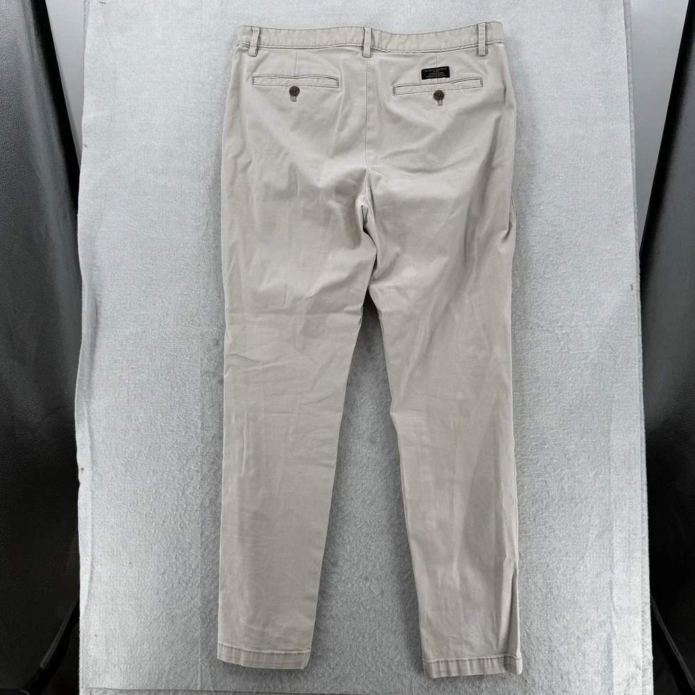 Banana Republic Pants Mens 34x32 Slim Fit Chino‎ Stretch Casual Altered Shorter